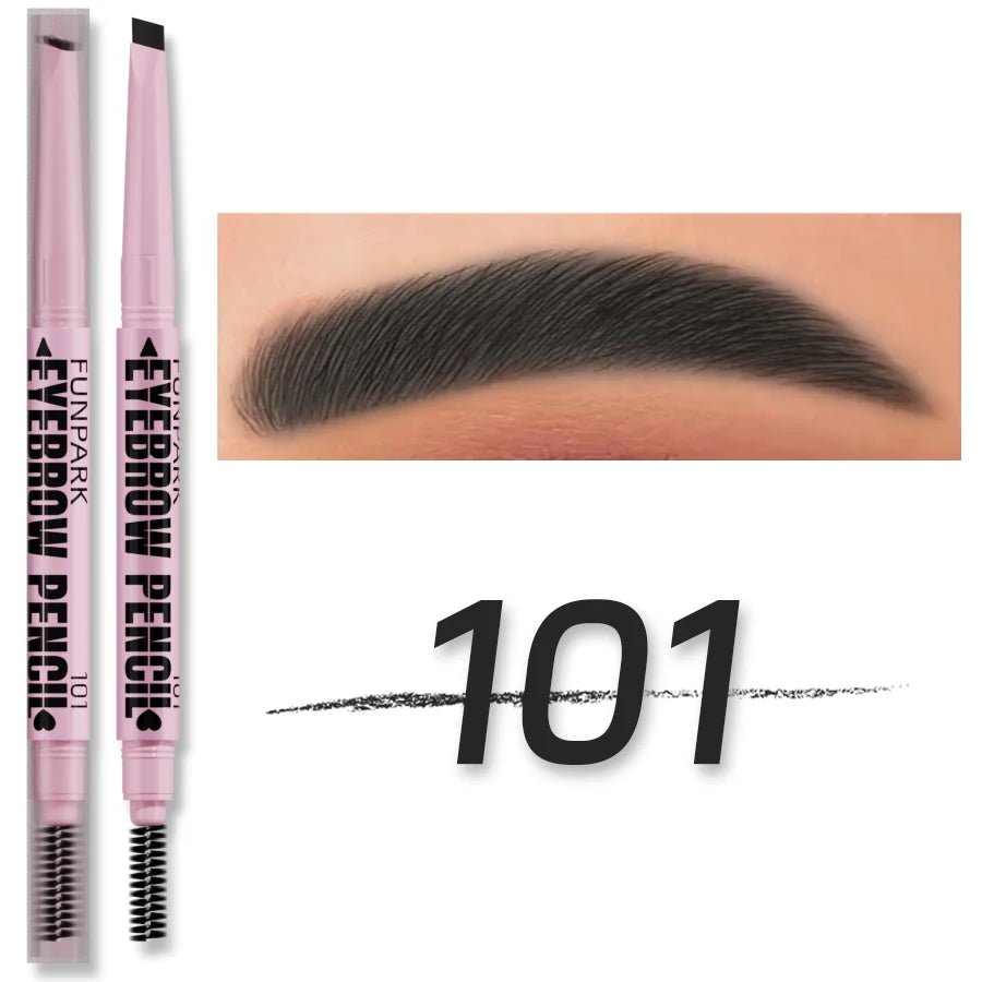 2 in1 Eyebrow pencil professional Cosmetics makeup for women 5 Colors Waterproof Eyebrow Tattoo brush Long Lasting eyebrow pen - Cozy & Co. Market
