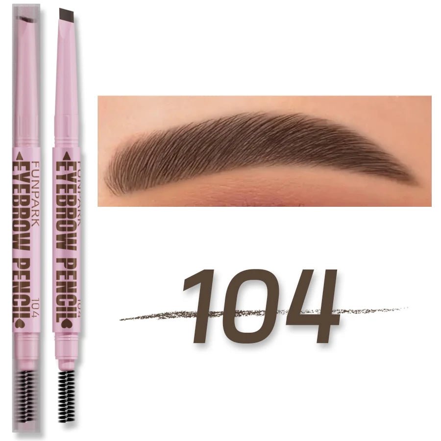 2 in1 Eyebrow pencil professional Cosmetics makeup for women 5 Colors Waterproof Eyebrow Tattoo brush Long Lasting eyebrow pen - Cozy & Co. Market