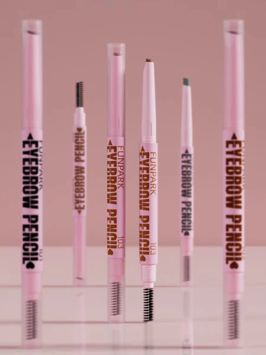 2 in1 Eyebrow pencil professional Cosmetics makeup for women 5 Colors Waterproof Eyebrow Tattoo brush Long Lasting eyebrow pen - Cozy & Co. Market