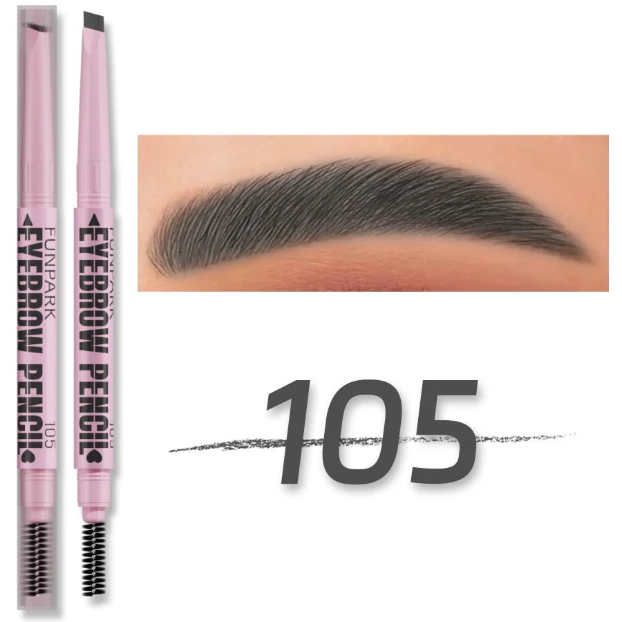 2 in1 Eyebrow pencil professional Cosmetics makeup for women 5 Colors Waterproof Eyebrow Tattoo brush Long Lasting eyebrow pen - Cozy & Co. Market