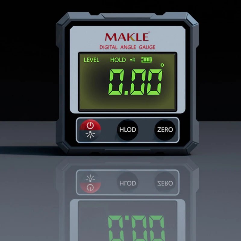2-side Laser Digital Protractor Inclinometer Laser Level Ruler Inclinometer Magnetic Base Goniometer Magnet Angle Finder - Cozy & Co. Market
