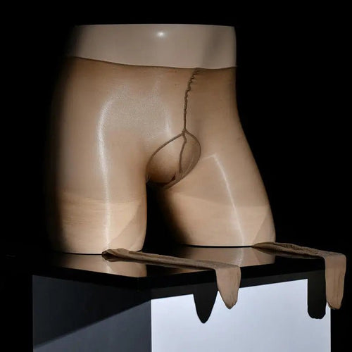 2022 Hot Lace Stockings Men's Full Transparent Sexy Lace Penis Sleeves Pantyhose Velvet Pantyhose Tights - Cozy & Co. Market