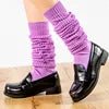 2023 Korea Colorful Long Loose Cotton Ladies Girls Casual Knee High Boot Sock Lolita Knit Long Scrunch Socks - Cozy & Co. Market