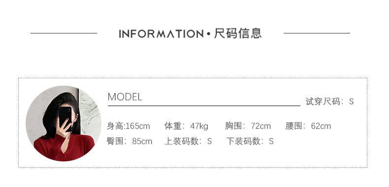 2024 Cross-border Red Knitted dress 2024 New Autumn Elegant High-end Waist Long Dress French Skirt - Cozy & Co. Market