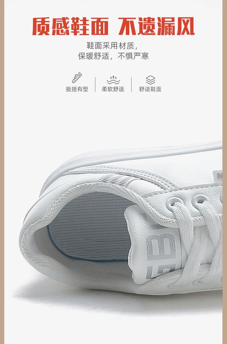 2025 Spring Women's Soft Sole Shoes Leather Surface Non-slip Sneakers Women's Casual Shoes All-match Lightweight sneaker White Shoes - Cozy & Co. Market