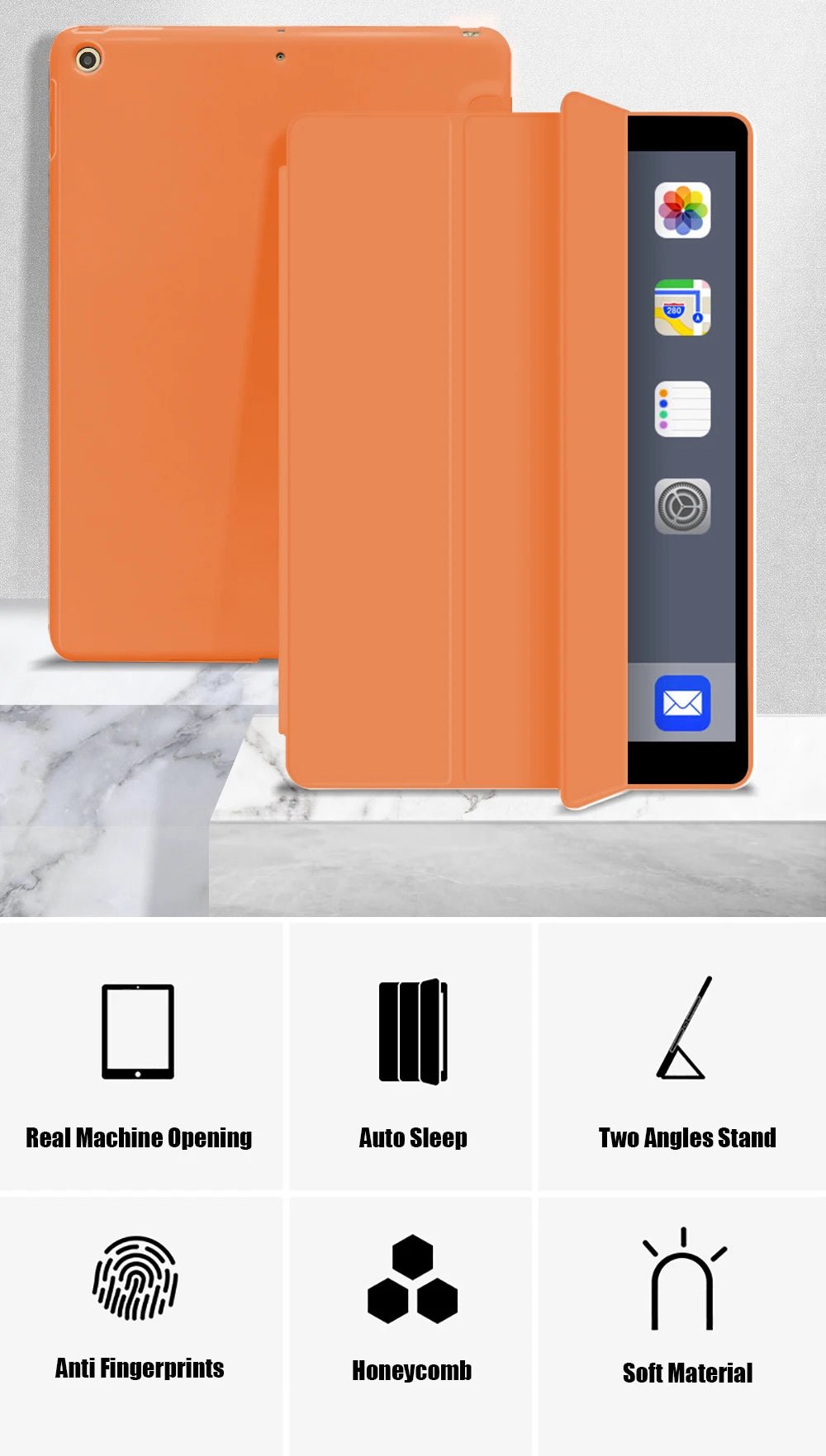 2026 For iPad Air 11 13 M4 M3 M2 A16 2025 Air 4/5/6th iPad Pro11 13 12.9 iPad 10th Gen 7/8/9th 10.9 10.5 10.2 9.7 Magnetic Case - Cozy & Co. Market