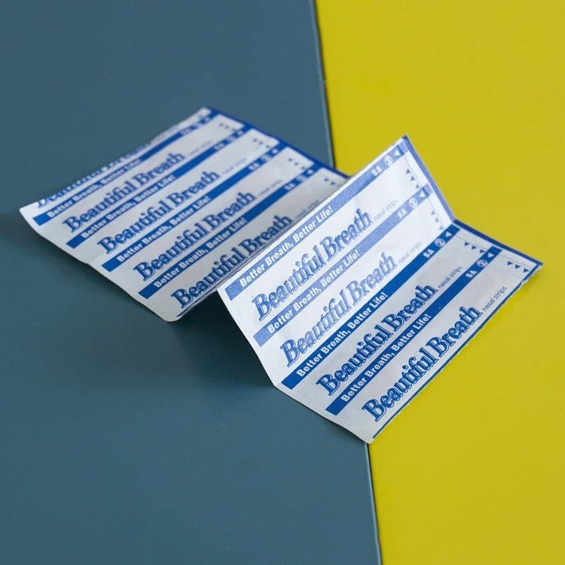 20/50/100pcs Breathing Nasal Strips Snoring Anti Snoring Strips Easier Better Breathe Health Care Right Way Stop Sleeping Well - Cozy & Co. Market