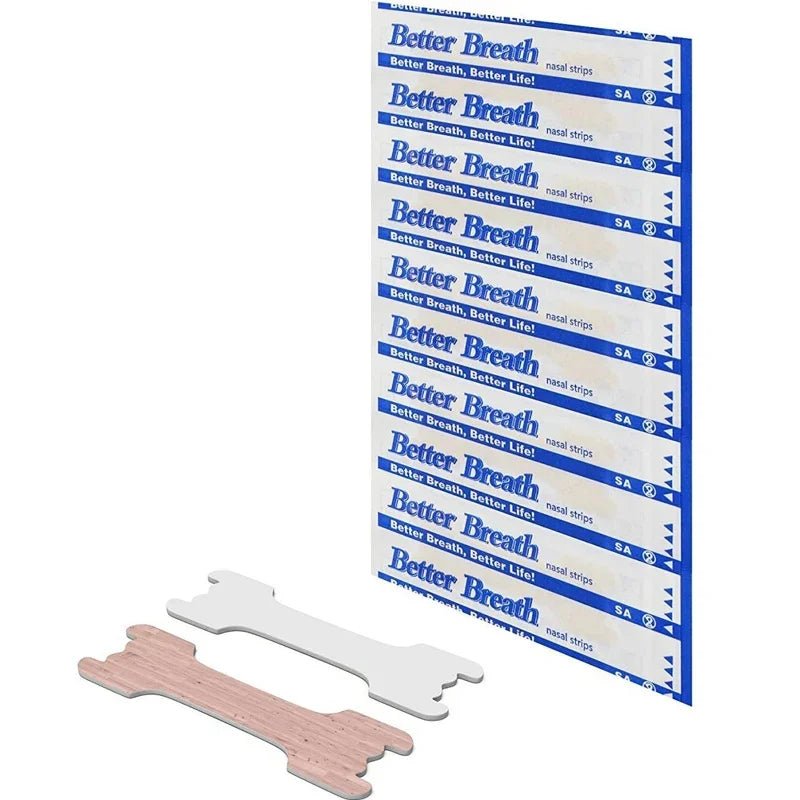 20/50/100pcs Breathing Nasal Strips Snoring Anti Snoring Strips Easier Better Breathe Health Care Right Way Stop Sleeping Well - Cozy & Co. Market
