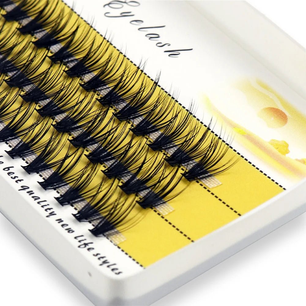 20D/30D Mink Eyelashes 1 Box/60 Bundles Natural Eyelash extension 3D Russia Individual Eyelash Cluster Makeup Tools Lashes Cilia - Cozy & Co. Market