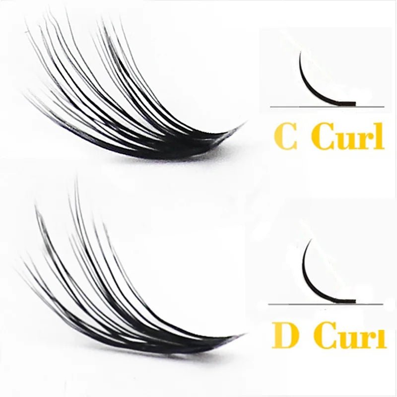 20D/30D Mink Eyelashes 1 Box/60 Bundles Natural Eyelash extension 3D Russia Individual Eyelash Cluster Makeup Tools Lashes Cilia - Cozy & Co. Market