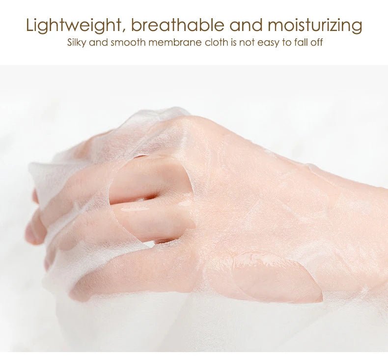 20pcs Snail Collagen Face Mask skincare Moisturizing Anti wrinkle Whitening Facial Masks Face Sheet Mask Korean Skin Care - Cozy & Co. Market