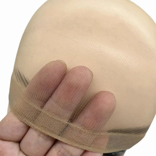 2/10/24Pieces Ultra-Thin HD Sheer Wig Caps for Women Invisible Stocking Bald Cap Lace Front Wig Accessories - Cozy & Co. Market