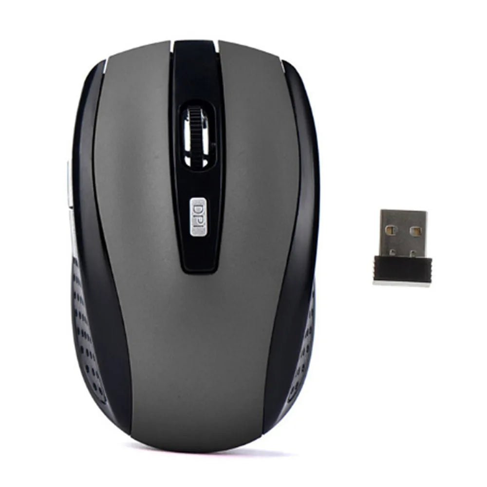 2.4G Wireless Mouse 2.4Ghz Gaming Mouse 6D Optical Wireless Mouse Slim Mini Noiseless Mice DPI1600 for Macbook PC Laptop - Cozy & Co. Market
