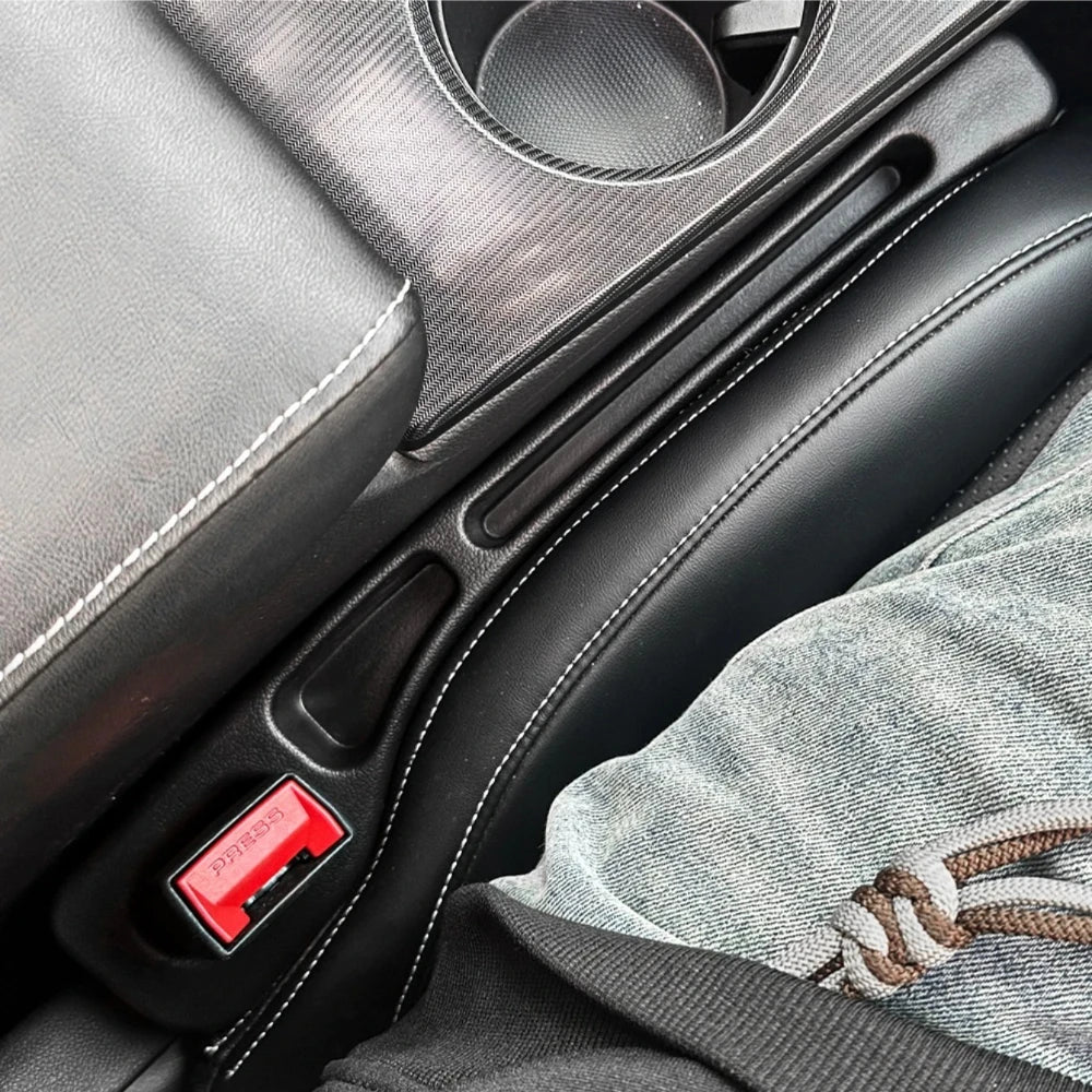 2Pcs Car Seat Gap Filler Seat Crevice Storage Box Bag Between Seats Console Organizer Decoration Interior Auto Accessories - Cozy & Co. Market