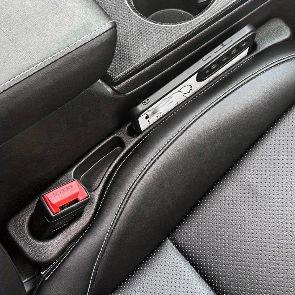 2Pcs Car Seat Gap Filler Seat Crevice Storage Box Bag Between Seats Console Organizer Decoration Interior Auto Accessories - Cozy & Co. Market