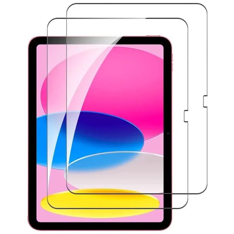 2PCS Glass Screen Protector Tablet Case IPad 10th Generation 11th 10.9 Inch 2025 iPad A16 A3354 A3355 A2696 A2757 Gen Cover - Cozy & Co. Market