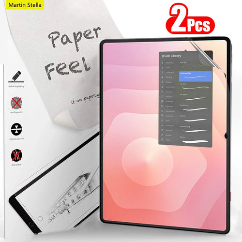 2Pcs Paper Feel Like Screen Protector For Samsung Galaxy Tab S11 Ultra S10 Lite Fe Plus S6 Lite Film No Glass - Cozy & Co. Market