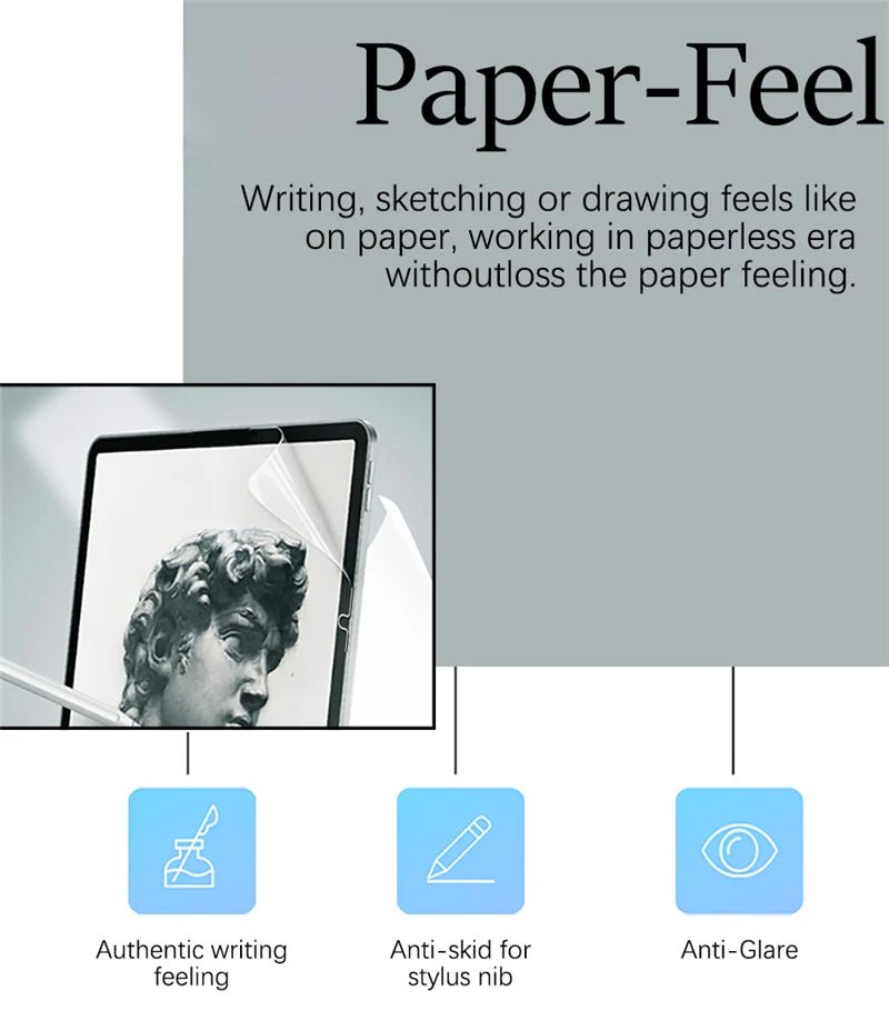 2Pcs Paper Feel Like Screen Protector For Samsung Galaxy Tab S11 Ultra S10 Lite Fe Plus S6 Lite Film No Glass - Cozy & Co. Market