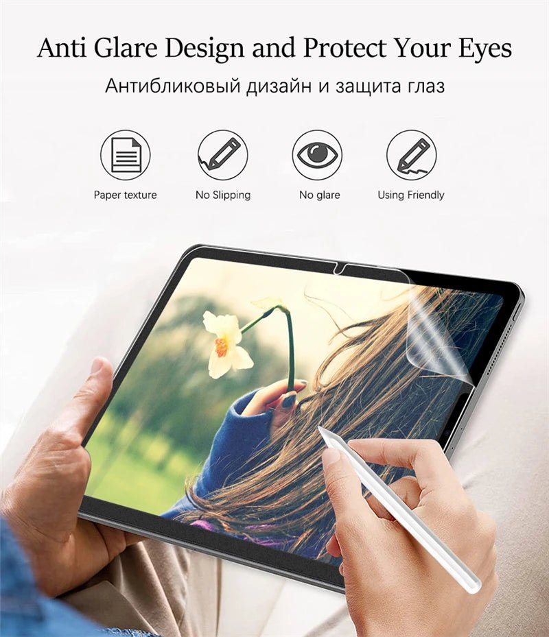 2Pcs Paper Feel Like Screen Protector For Samsung Galaxy Tab S11 Ultra S10 Lite Fe Plus S6 Lite Film No Glass - Cozy & Co. Market