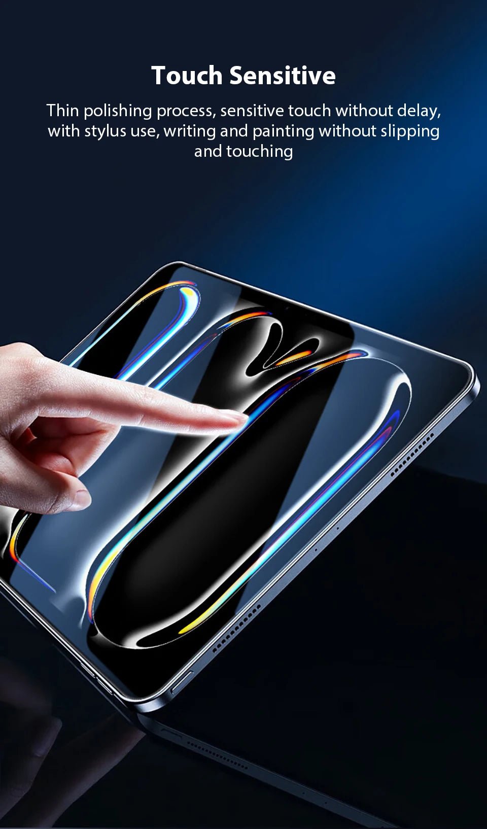 2Pcs Tempered Glass Screen Protector For iPad Pro 13 11th M5 M4 12.9 Air 11 M3 M2 5 4 Mini 6 7 10 9 9th 10th Generation A16 Film - Cozy & Co. Market