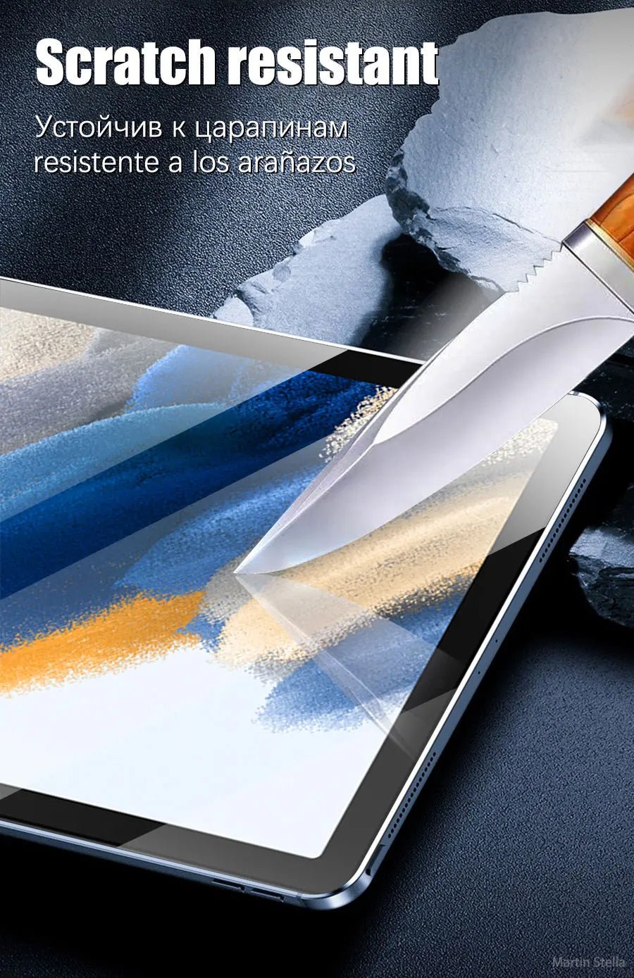 2PCS Tempered Glass Screen Protector for Samsung Galaxy Tab S8 Ultra Plus S6 Lite S7 Fe A7 Lite A8 S9 A9 Tablet Accessories Film - Cozy & Co. Market