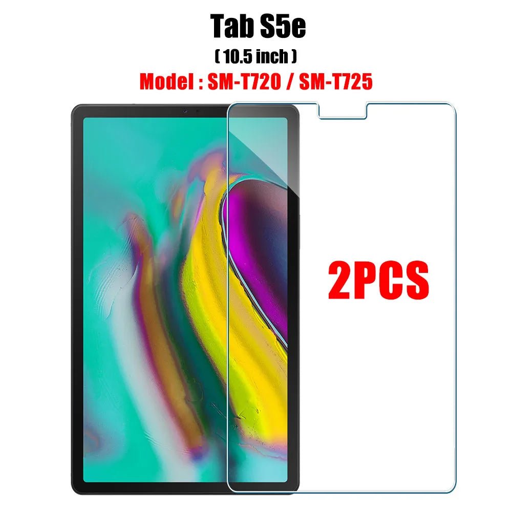 2PCS Tempered Glass Screen Protector for Samsung Galaxy Tab S8 Ultra Plus S6 Lite S7 Fe A7 Lite A8 S9 A9 Tablet Accessories Film - Cozy & Co. Market