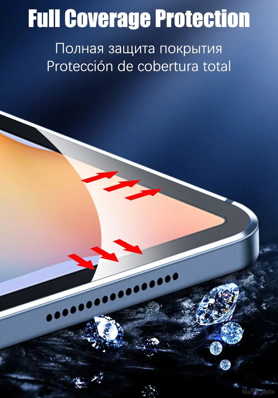 2PCS Tempered Glass Screen Protector for Samsung Galaxy Tab S8 Ultra Plus S6 Lite S7 Fe A7 Lite A8 S9 A9 Tablet Accessories Film - Cozy & Co. Market