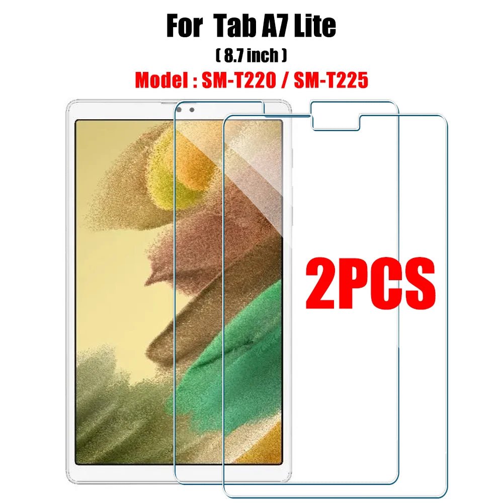2PCS Tempered Glass Screen Protector for Samsung Galaxy Tab S8 Ultra Plus S6 Lite S7 Fe A7 Lite A8 S9 A9 Tablet Accessories Film - Cozy & Co. Market