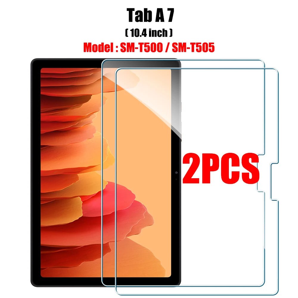 2PCS Tempered Glass Screen Protector for Samsung Galaxy Tab S8 Ultra Plus S6 Lite S7 Fe A7 Lite A8 S9 A9 Tablet Accessories Film - Cozy & Co. Market