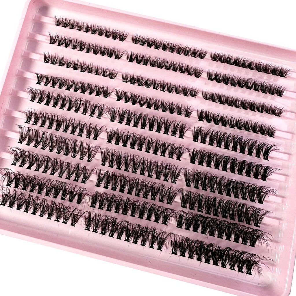 300/120PCS 5D Fluffy Cluster Lashes 30D-100D Natural Thick Eyelash Clusters Individual Lashes DIY Eyelashes Extension Makeup - Cozy & Co. Market