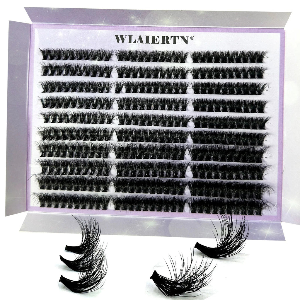 300/120PCS 5D Fluffy Cluster Lashes 30D-100D Natural Thick Eyelash Clusters Individual Lashes DIY Eyelashes Extension Makeup - Cozy & Co. Market