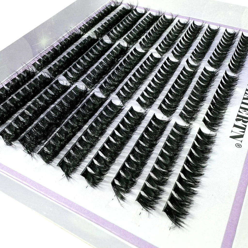 300/120PCS 5D Fluffy Cluster Lashes 30D-100D Natural Thick Eyelash Clusters Individual Lashes DIY Eyelashes Extension Makeup - Cozy & Co. Market
