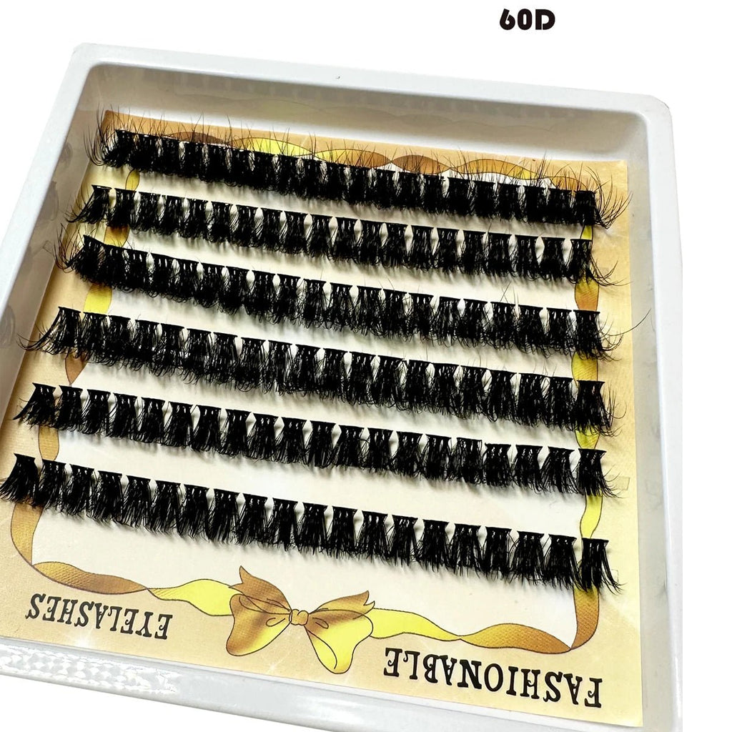 300/120PCS 5D Fluffy Cluster Lashes 30D-100D Natural Thick Eyelash Clusters Individual Lashes DIY Eyelashes Extension Makeup - Cozy & Co. Market