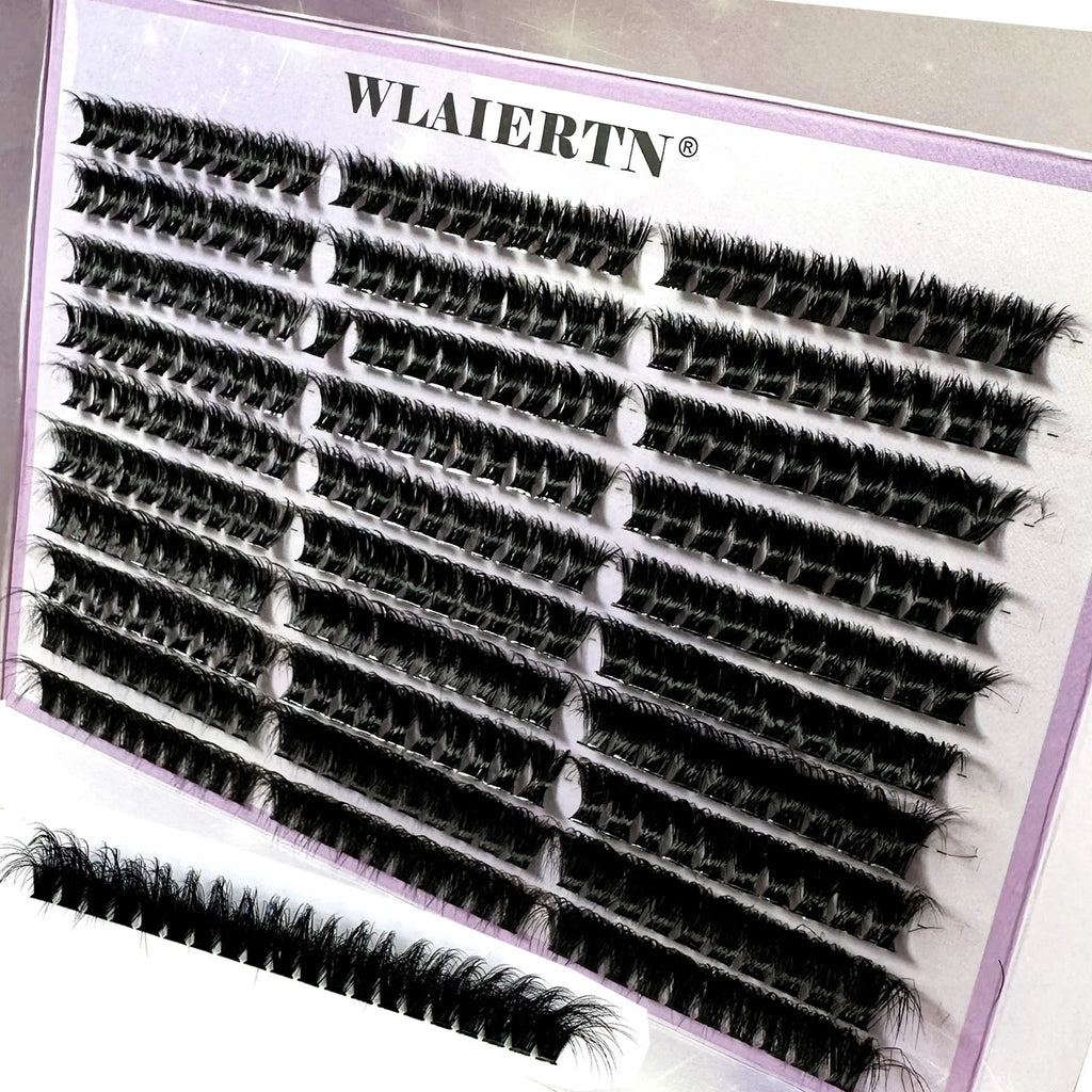 300/120PCS 5D Fluffy Cluster Lashes 30D-100D Natural Thick Eyelash Clusters Individual Lashes DIY Eyelashes Extension Makeup - Cozy & Co. Market