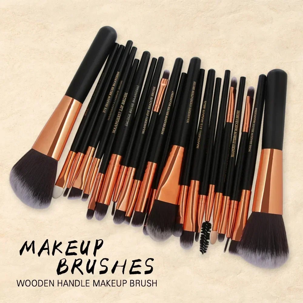 3/13/22pcs Professional Makeup Brushes Tools Set Make Up Brush Tools Kits for Eyeshadow Eyeliner Cosmetics Brushes Maquiagem - Cozy & Co. Market