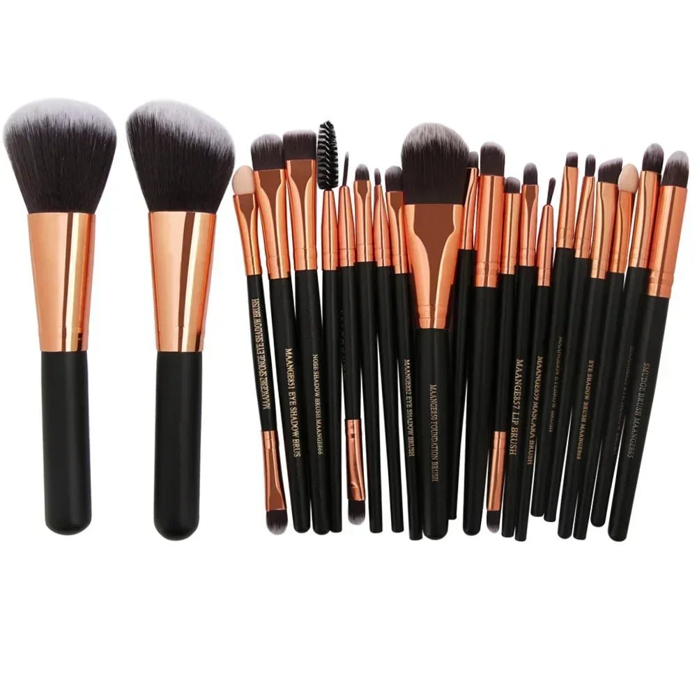 3/13/22pcs Professional Makeup Brushes Tools Set Make Up Brush Tools Kits for Eyeshadow Eyeliner Cosmetics Brushes Maquiagem - Cozy & Co. Market
