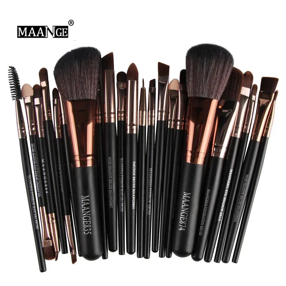 3/13/22pcs Professional Makeup Brushes Tools Set Make Up Brush Tools Kits for Eyeshadow Eyeliner Cosmetics Brushes Maquiagem - Cozy & Co. Market