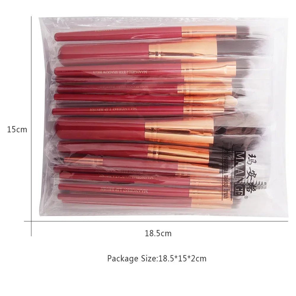 3/13/22pcs Professional Makeup Brushes Tools Set Make Up Brush Tools Kits for Eyeshadow Eyeliner Cosmetics Brushes Maquiagem - Cozy & Co. Market