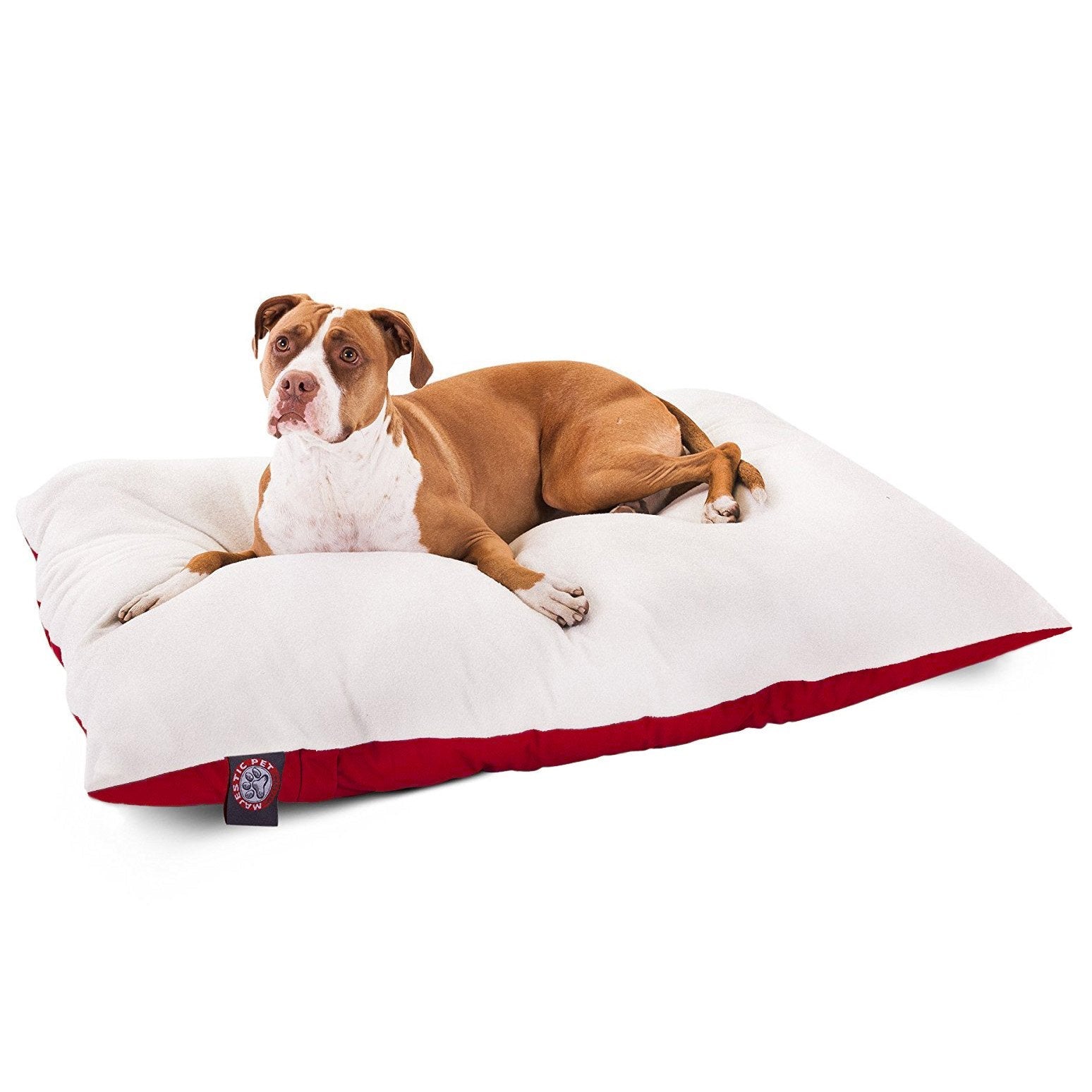 36x48 Red Rectangle Pet Dog Bed By Majestic Pet Products Large - Cozy & Co. Market
