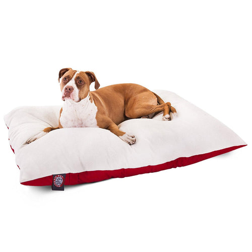 36x48 Red Rectangle Pet Dog Bed By Majestic Pet Products Large - Cozy & Co. Market