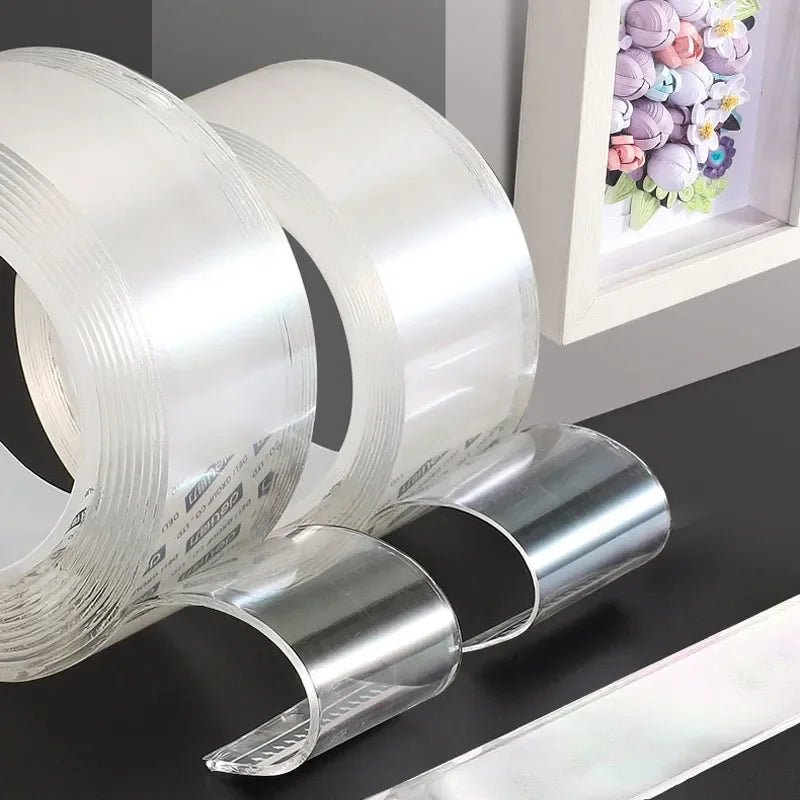 3M Nano Tape Double Sided Tape Transparent Reusable Waterproof Adhesive Tapes Cleanable Kitchen Bathroom Supplies Tapes - Cozy & Co. Market