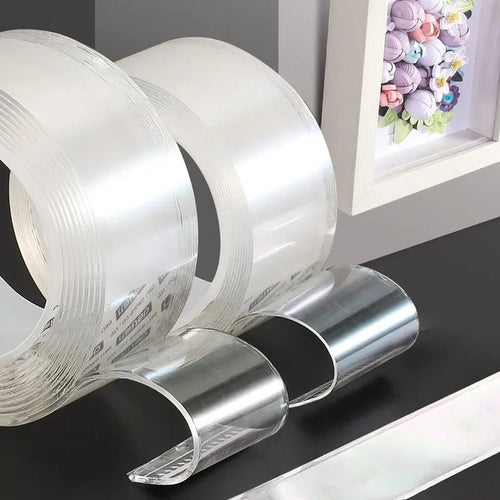3M Nano Tape Double Sided Tape Transparent Reusable Waterproof Adhesive Tapes Cleanable Kitchen Bathroom Supplies Tapes - Cozy & Co. Market