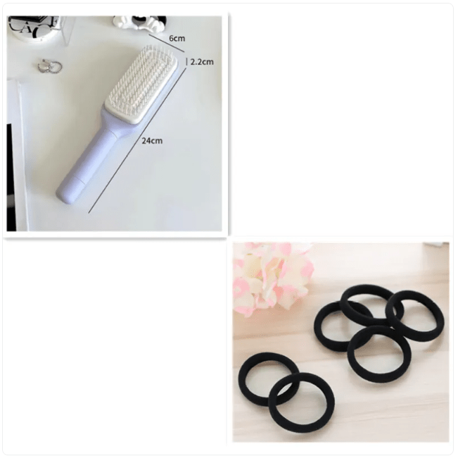 4 In 1 Self Cleaning Brush - Cozy & Co. Market