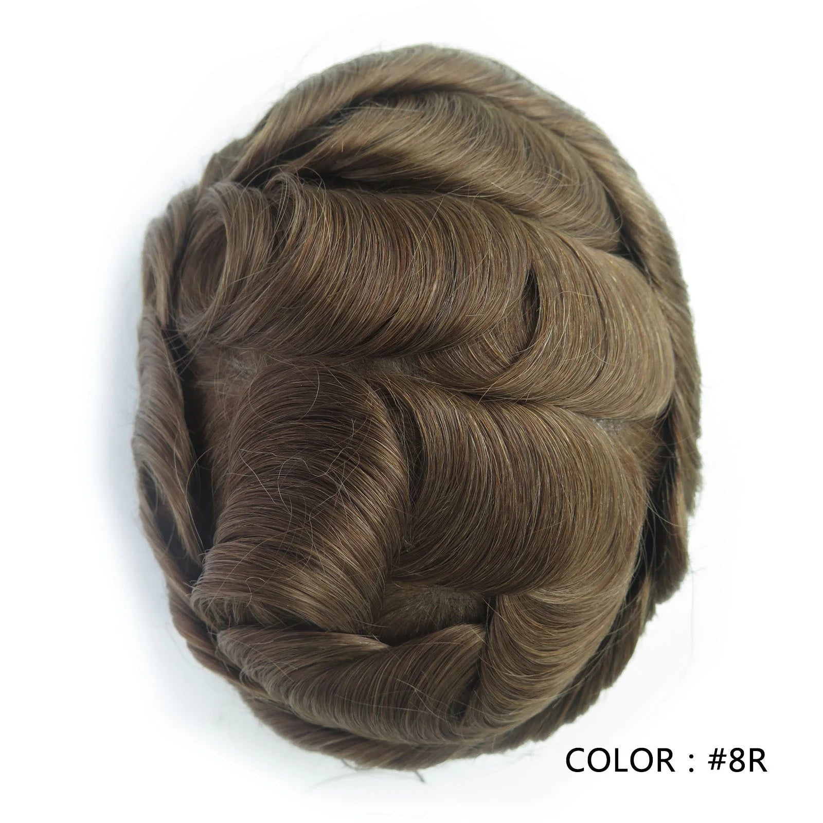 4 Ultra Thin Skin Men's Indian Hair Remy Toupee Antibacterial PU Base Hair Replacement System Natural V-looped Hairline - Cozy & Co. Market