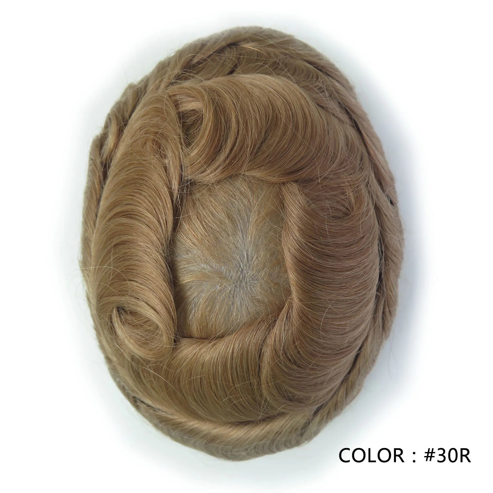 4 Ultra Thin Skin Men's Indian Hair Remy Toupee Antibacterial PU Base Hair Replacement System Natural V-looped Hairline - Cozy & Co. Market