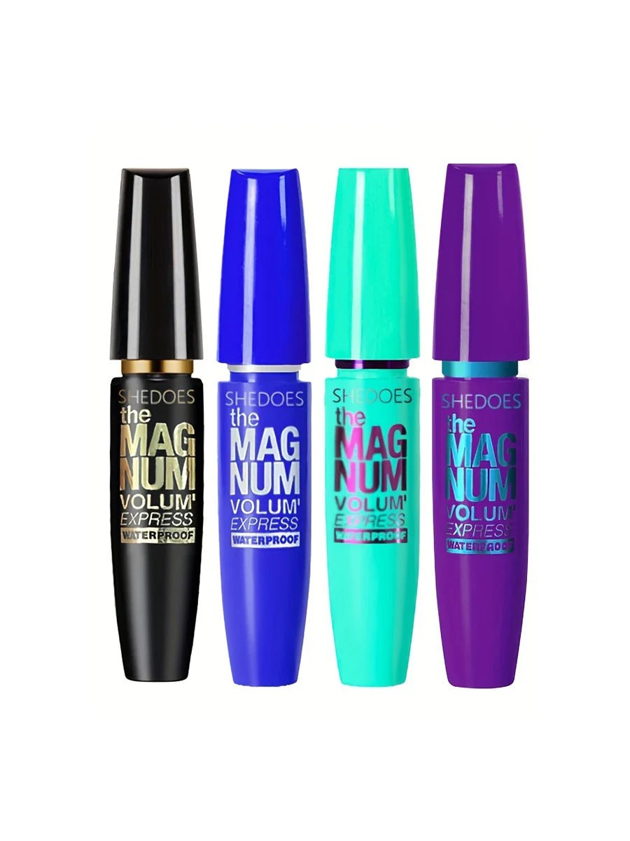 4D Black Mascara Thickening, Lengthening, Curling, Waterproof Liquid Fiber Mascara - Cozy & Co. Market