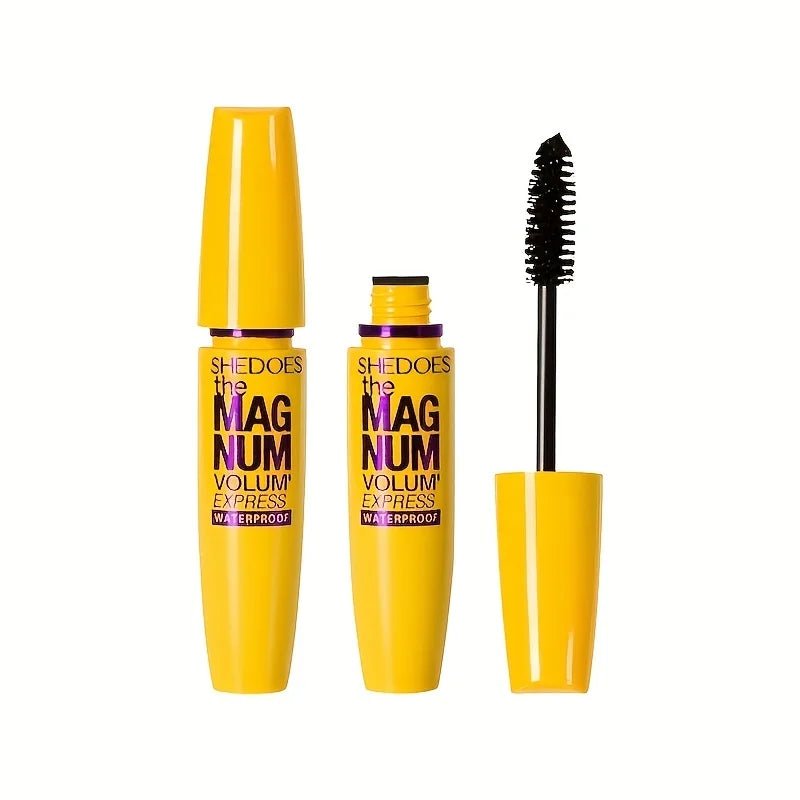 4D Black Mascara Thickening, Lengthening, Curling, Waterproof Liquid Fiber Mascara - Cozy & Co. Market
