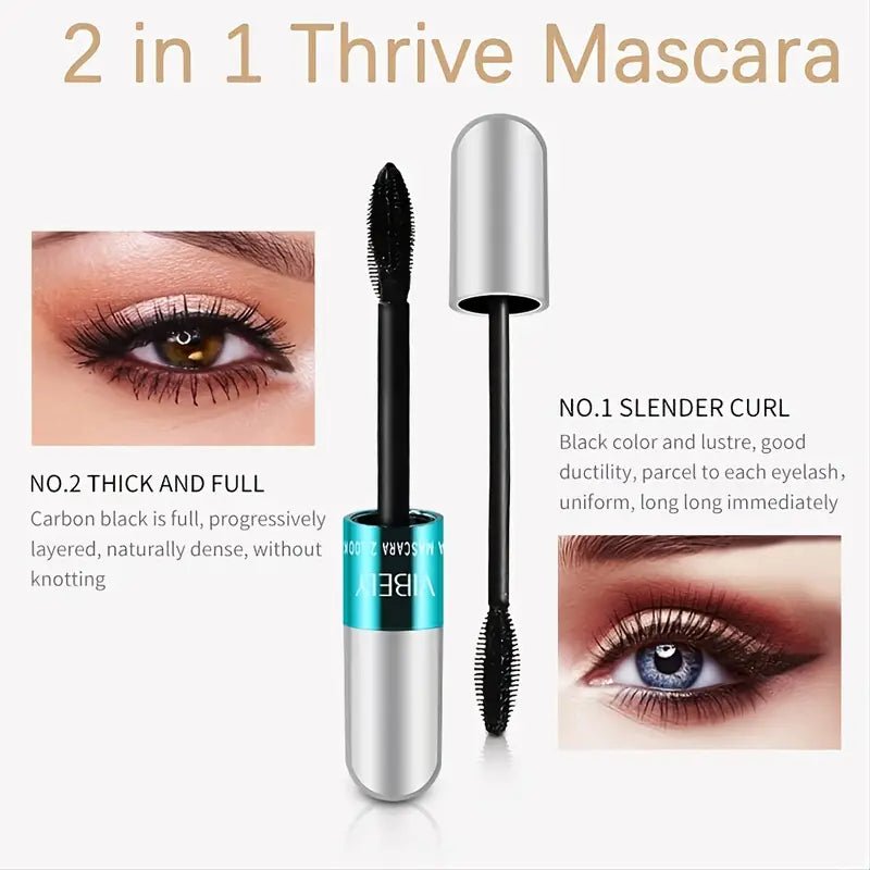4D Silk Fiber Mascara for Lengthening & Thickening Lashes - Cozy & Co. Market