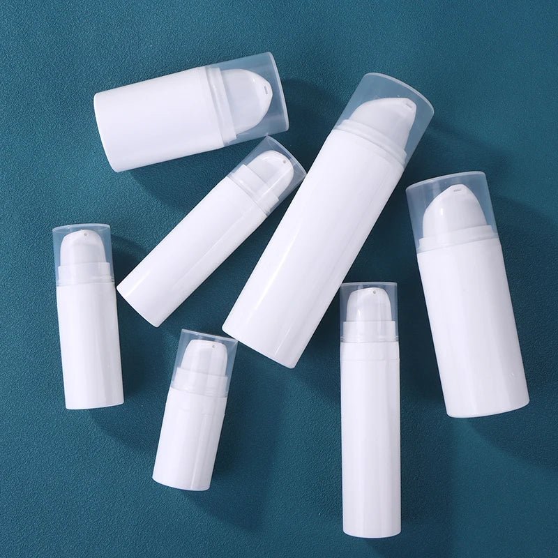 5-50ml Mini Portable Vacuum Press Type Bottle Refillable Makeup Cosmetics For Cream Gel Moisturizers Liquid Lotion Bottles - Cozy & Co. Market