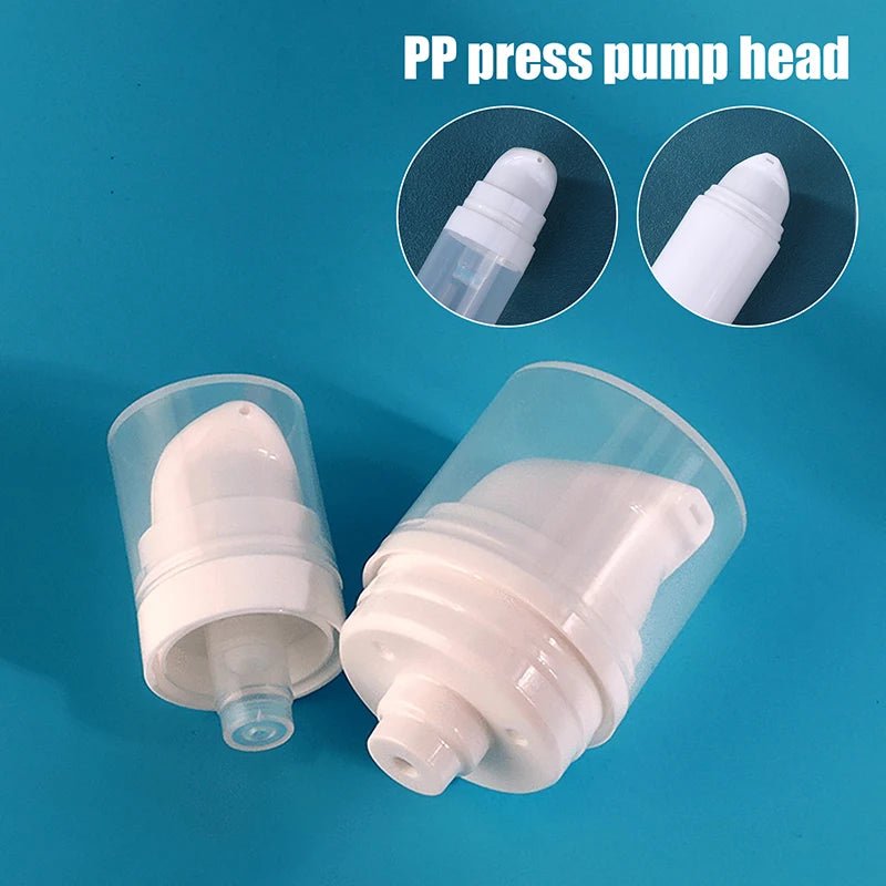 5-50ml Mini Portable Vacuum Press Type Bottle Refillable Makeup Cosmetics For Cream Gel Moisturizers Liquid Lotion Bottles - Cozy & Co. Market